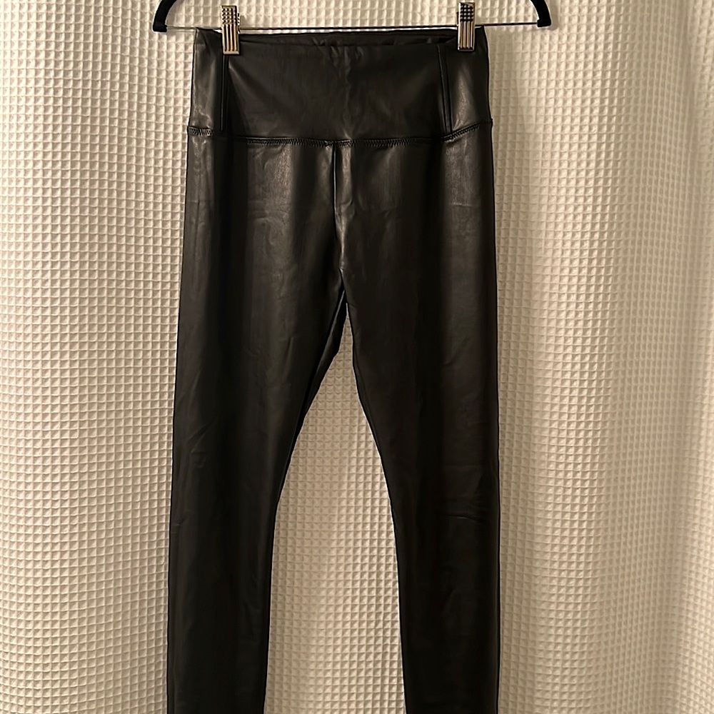 7 for all Mankind Leather Leggings
